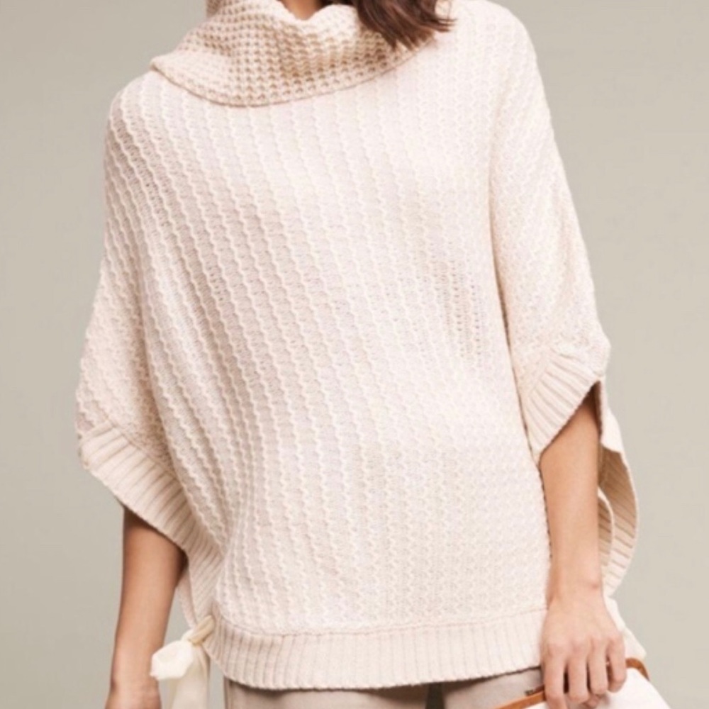 Stella & Jamie Anthropologie Westport Poncho